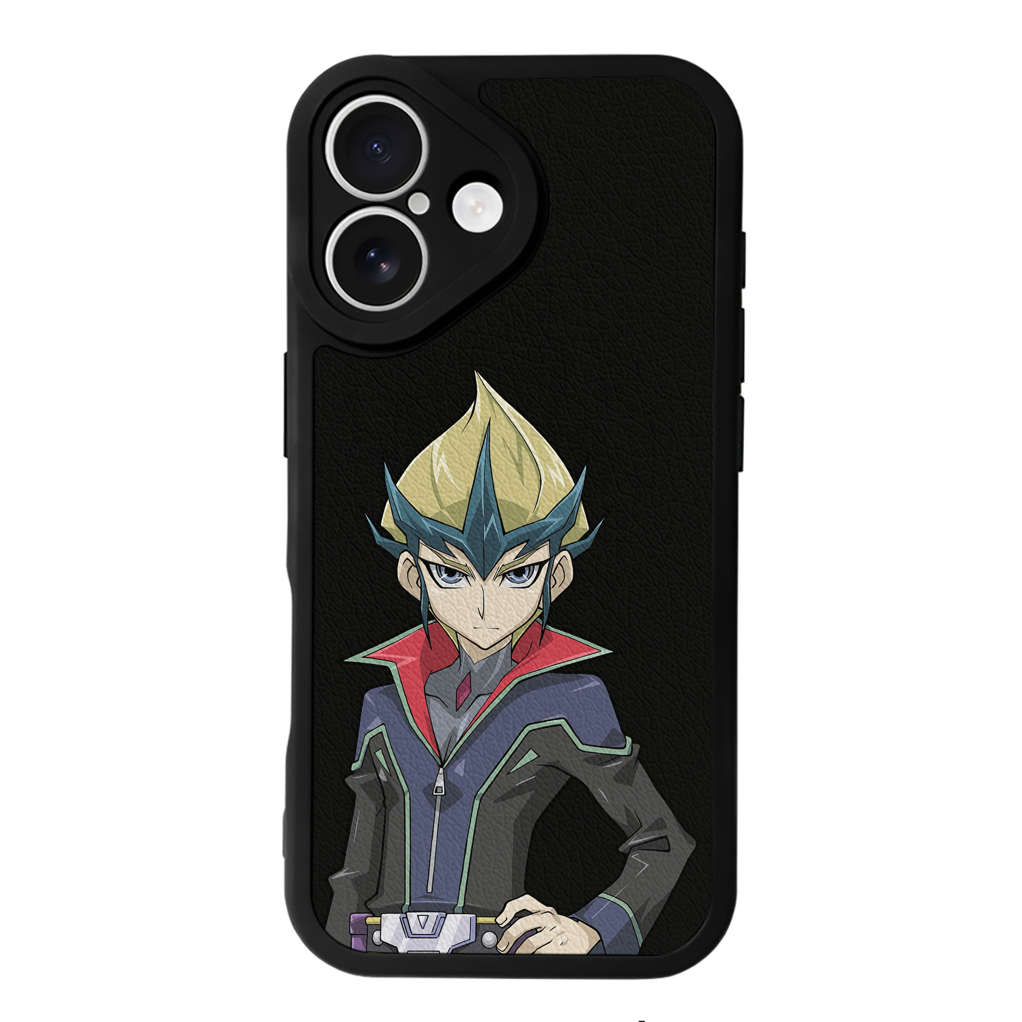 遊☆戯☆王 Yu-Gi-Oh! 【iPhone 16シリーズ対応】シリコンスマホケース（レザー調） 材質：シリコン